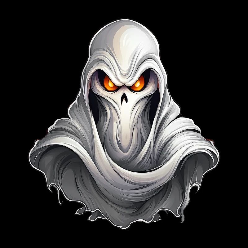 Wild angry ghost combative motivational sport