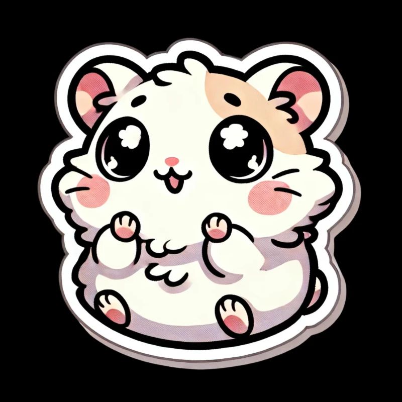 Chubby Hamster - Cute and Fluffy