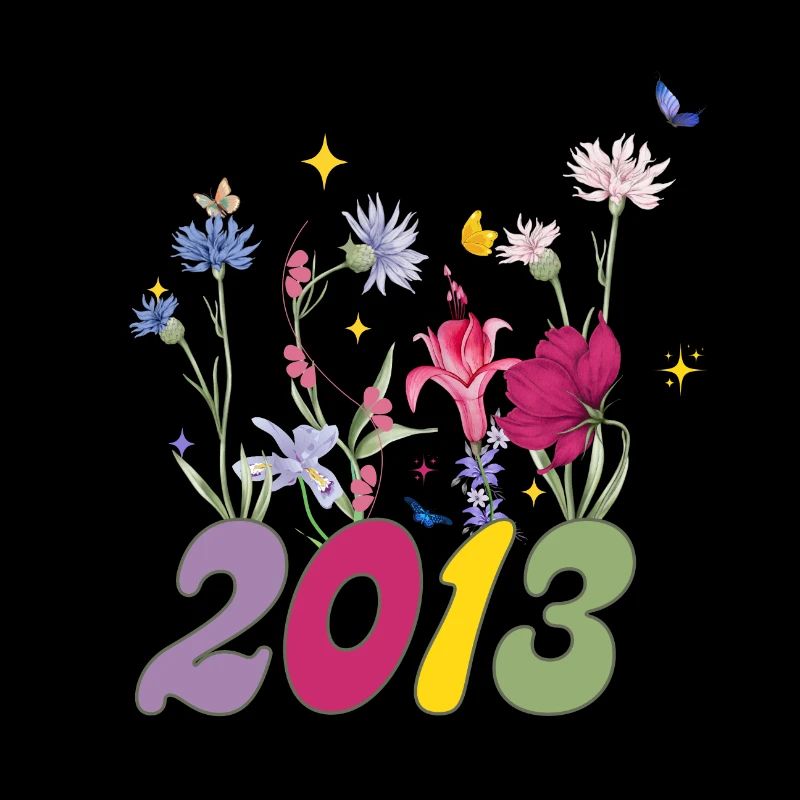 Année de naissance 2013 fleurs sauvages