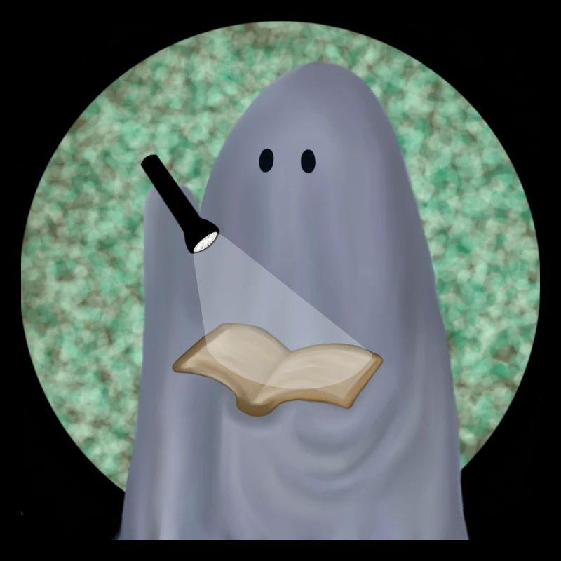 lesender Geist vor Tarnhintergrund