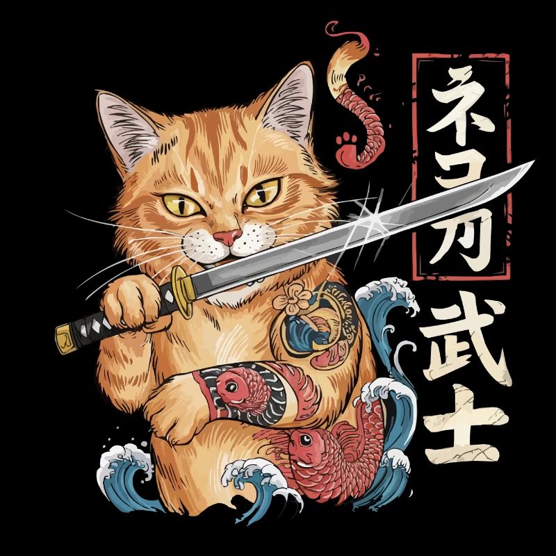 Samurai-Katze