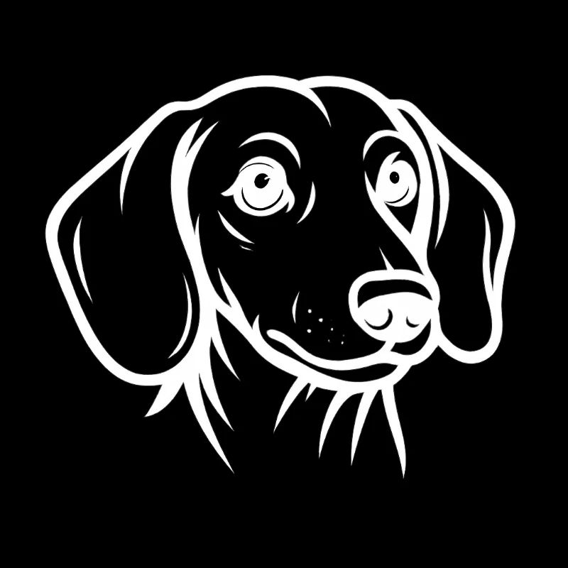 TinyPaws Black & White Edition Dackel Style w