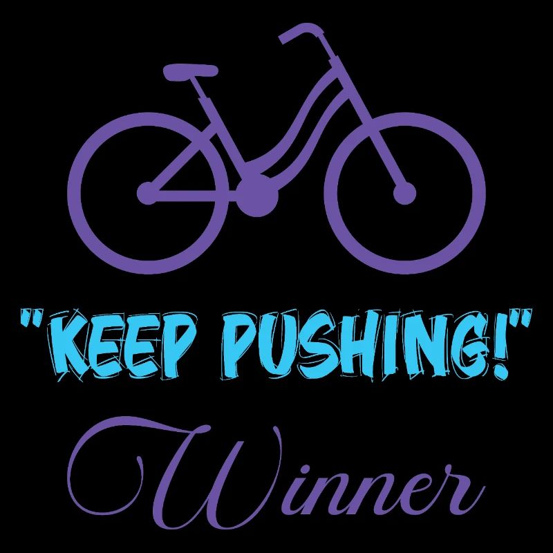 Vélo Motivation – Keep Pushing Design Minimal
