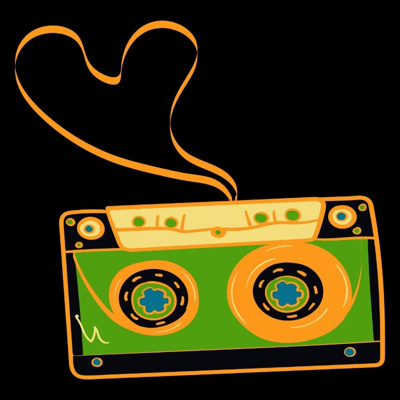Cassette Band Heart