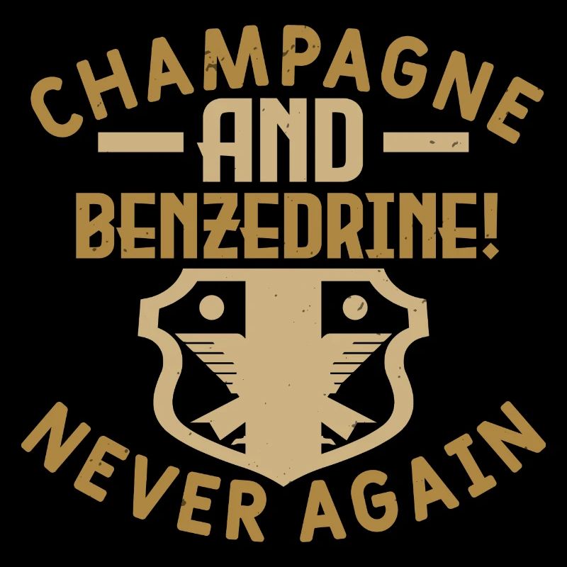 AND BENZEDRINE NEVER AGAIN