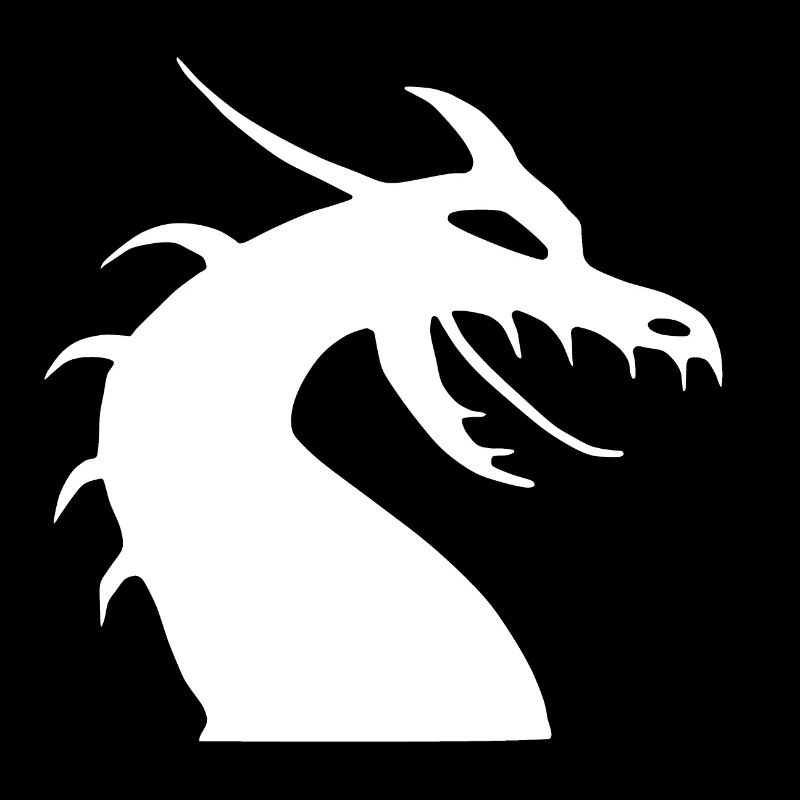 Dragon Head Silhouette