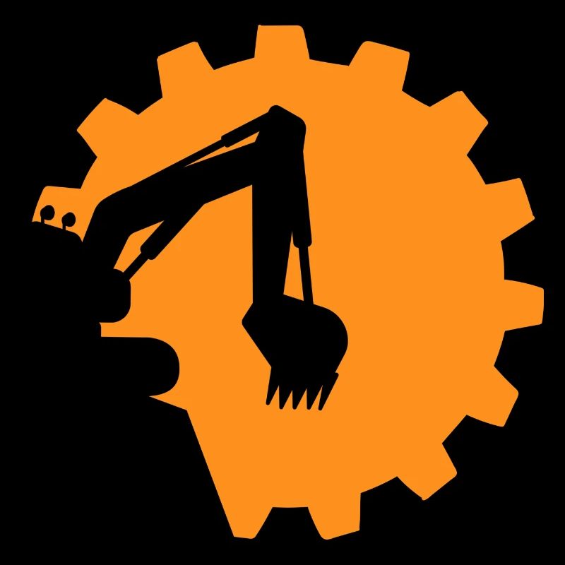 Bagger Baggerschaufel Baggerfahrer Baustelle