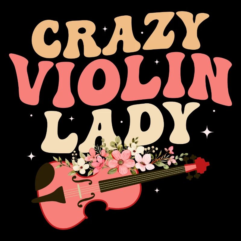 Crazy Violin Lady Violoniste Orchestre