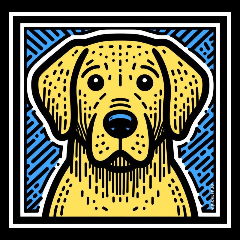 Labrador Retriver Pop Art