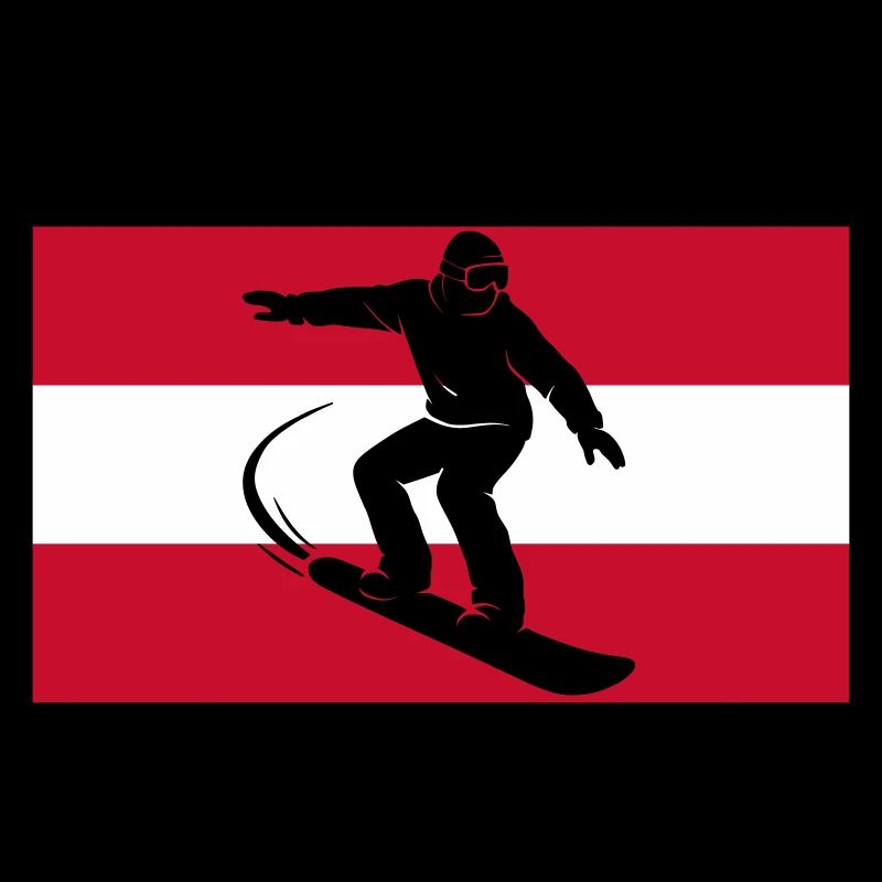 Austrian Snow Division Snowboard Tee