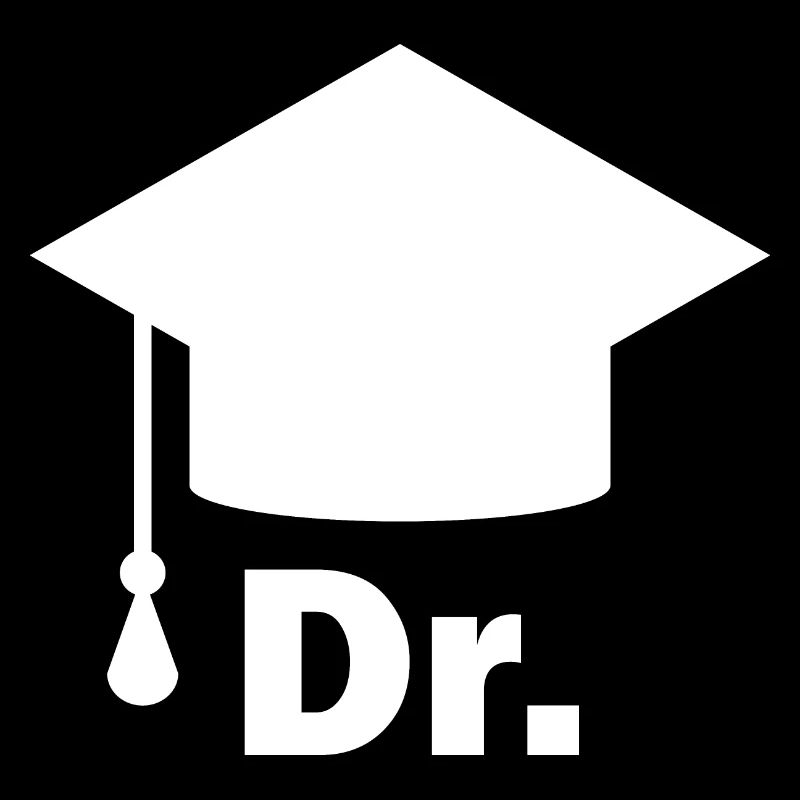 Doktor Dr. und Doktorhut
