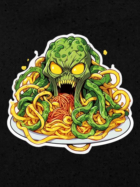 Pâtes effrayantes Cthulhu