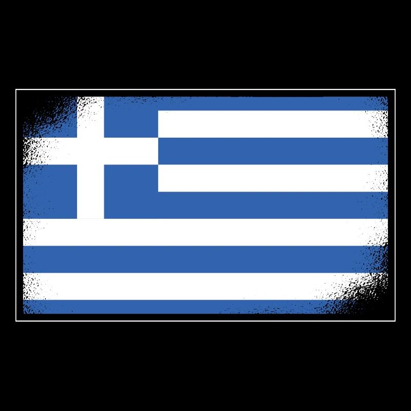 Drapeau de la Grèce Hellas Athènes Drapeau de la Grèce