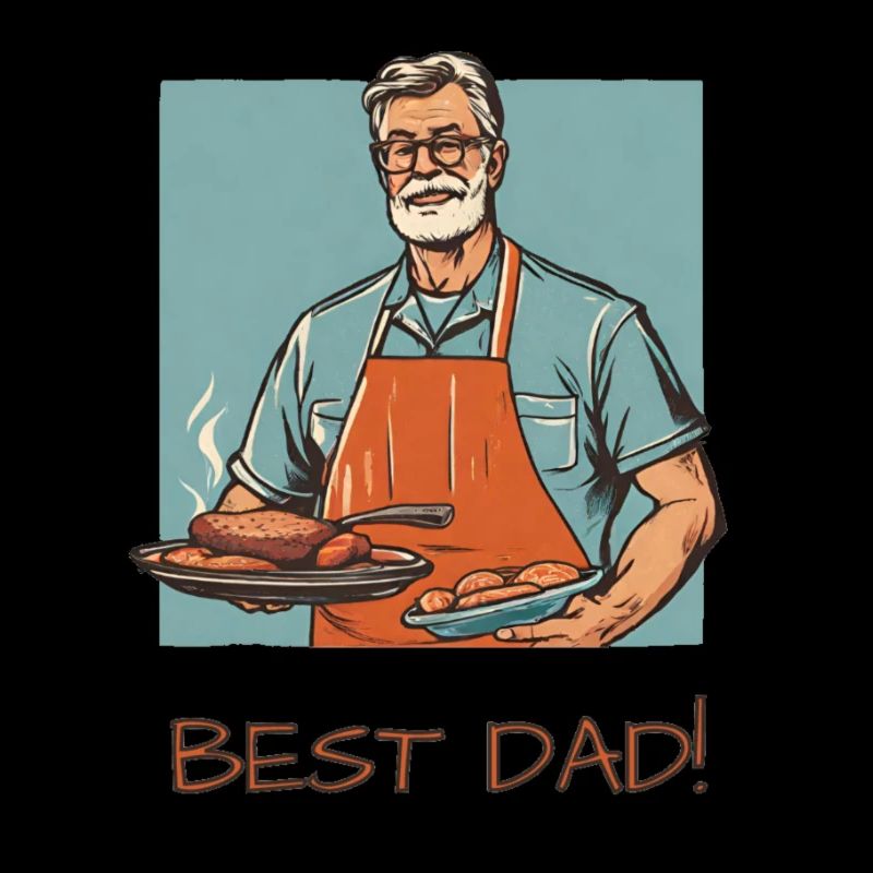 Grill Master Dad - Father's Day - ApriNoeScor