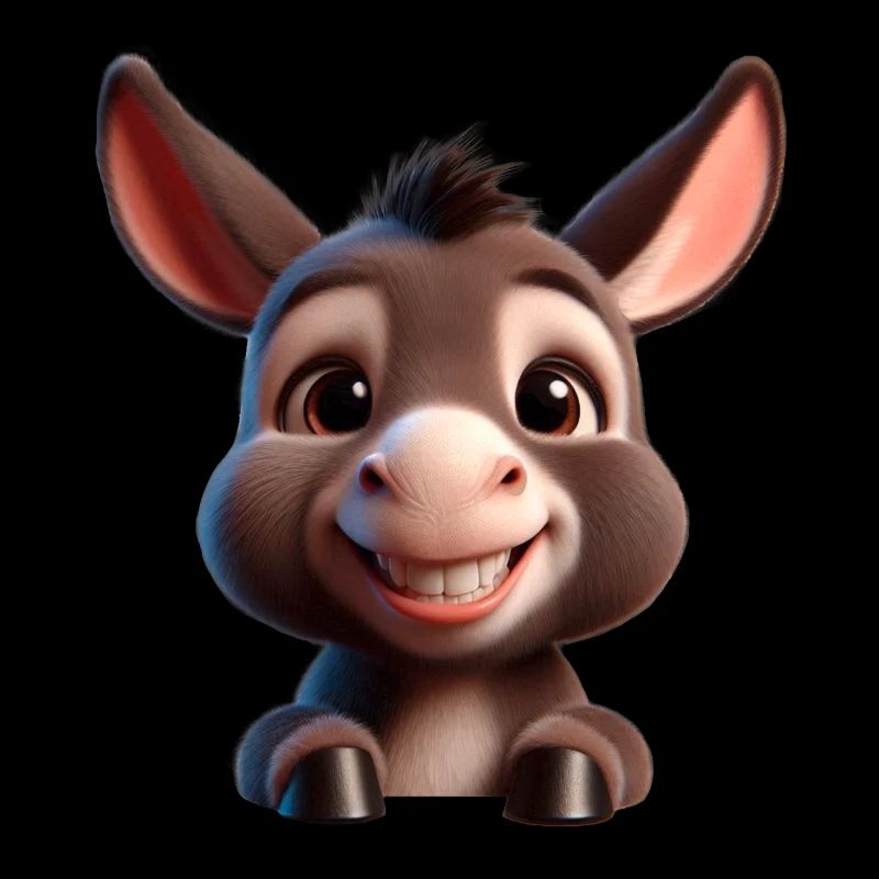 Bébé âne Esel Mule