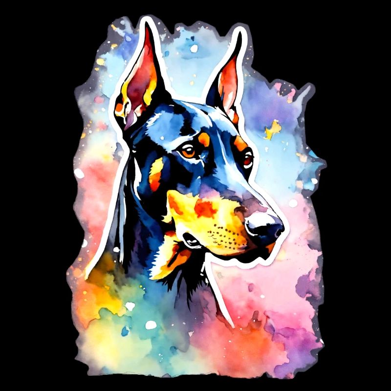 Dobermann Dobermann Hund Dobermann