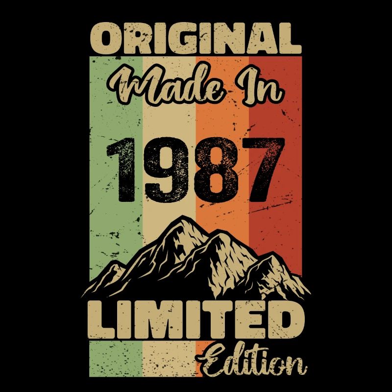 1987 Original - Made in 1987 - Limited Edition