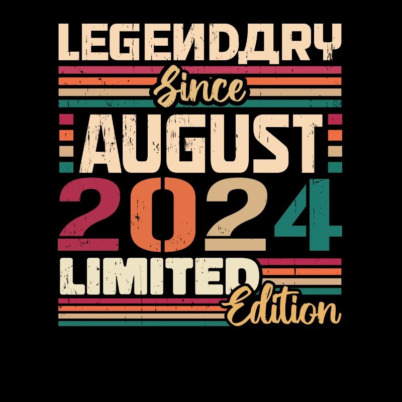 2024 August Geburtstag Legende August 2024
