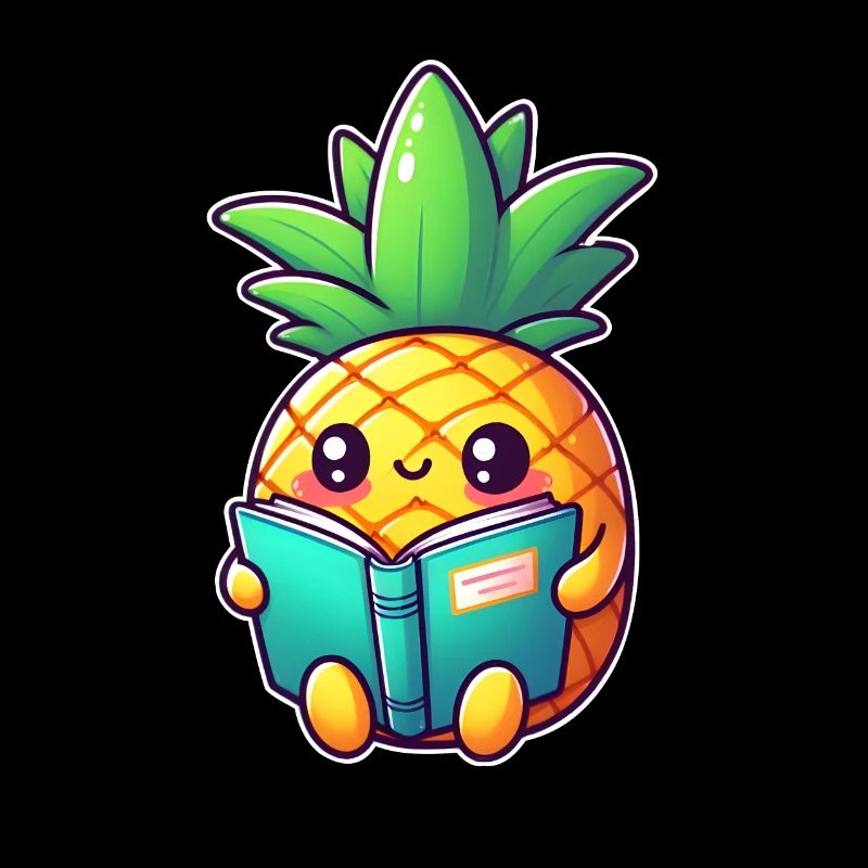 Reading pineapple