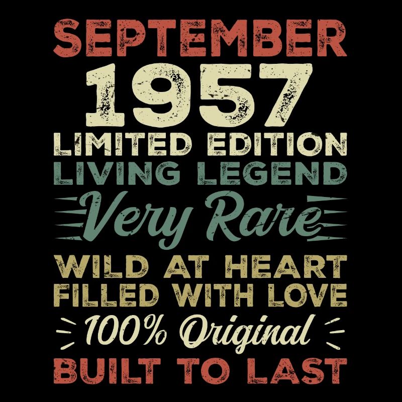 Anniversaire Septembre 1957 Edition Limitée Original