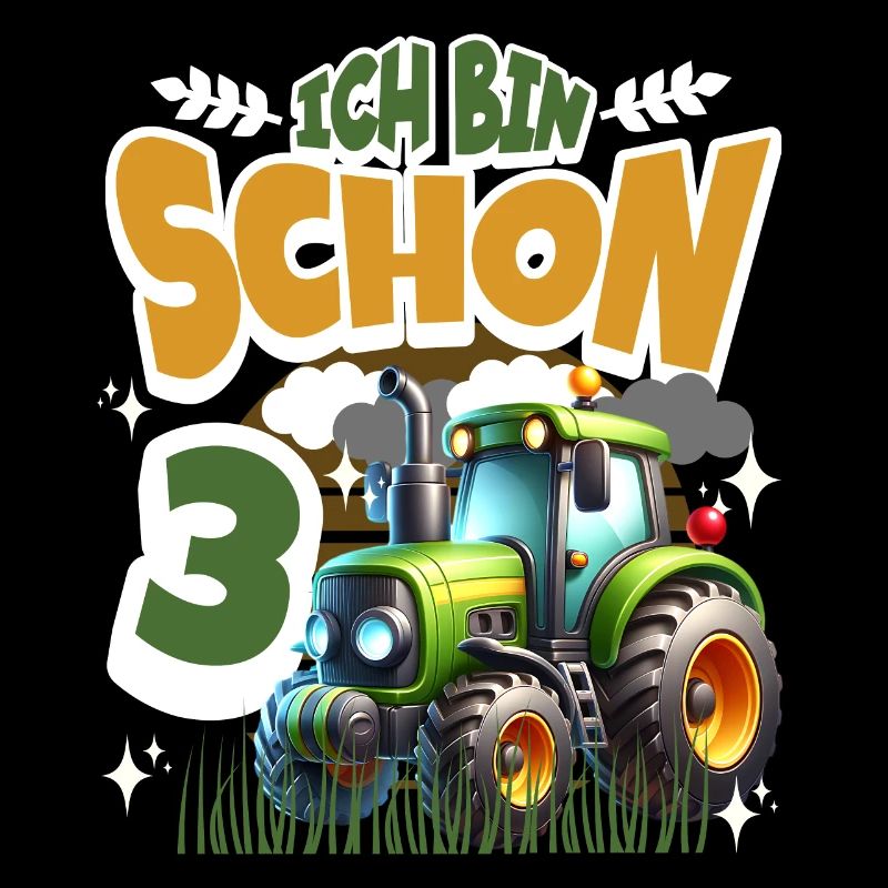 Traktor 3. Geburtstag Kindergeburtstag
