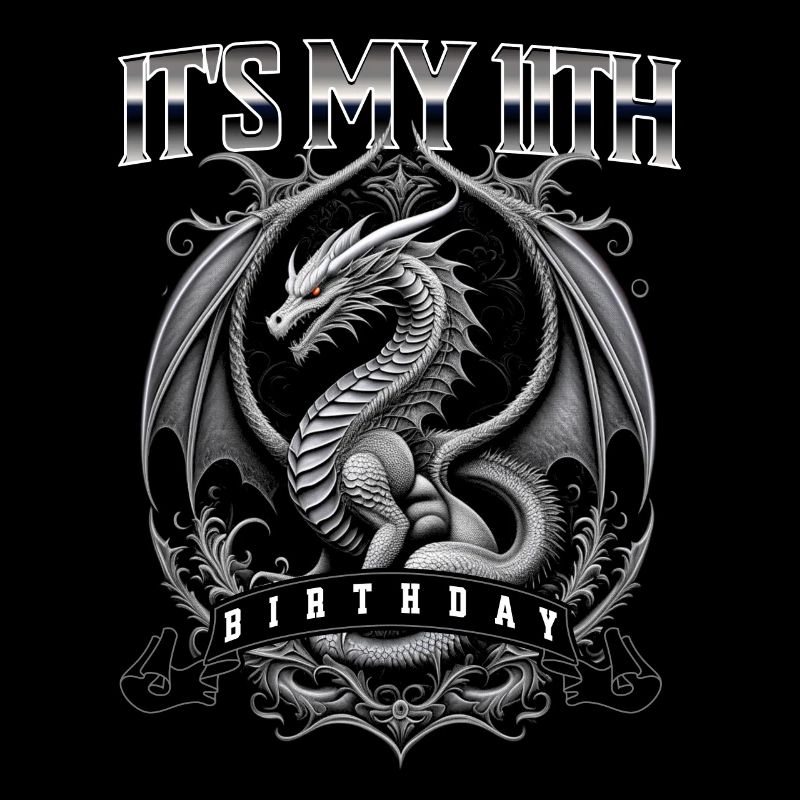 Dragon 11th Birthday Dragon