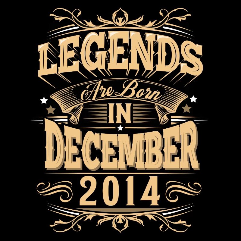 December 2014 Birthday Legend