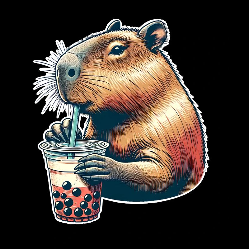 Capybara Bubble Tea