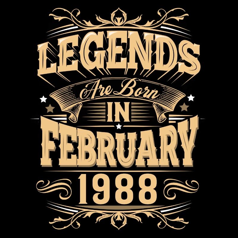 Februar 1988 Geburtstag Legende