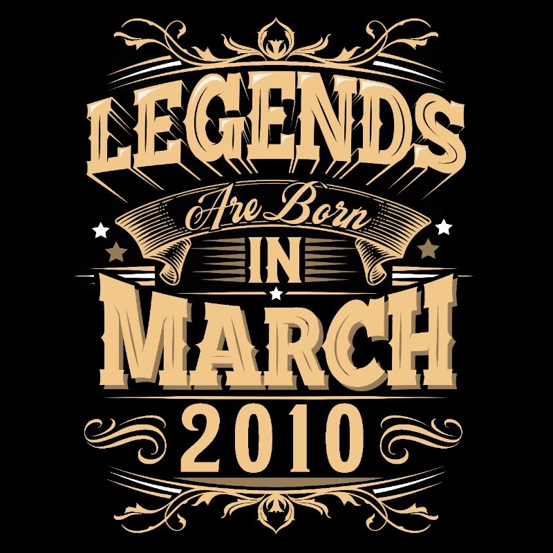 March 2010 Birthday Legend