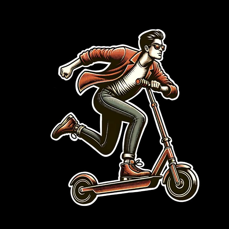 Tretroller E-Scooter E-Roller