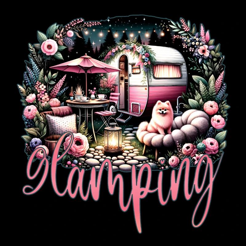 Glamping - a made-up word