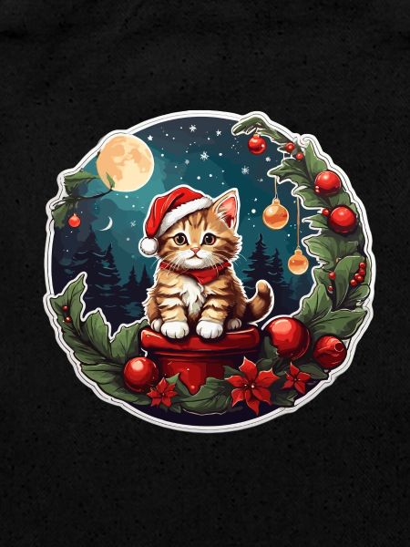 Chat de Noël