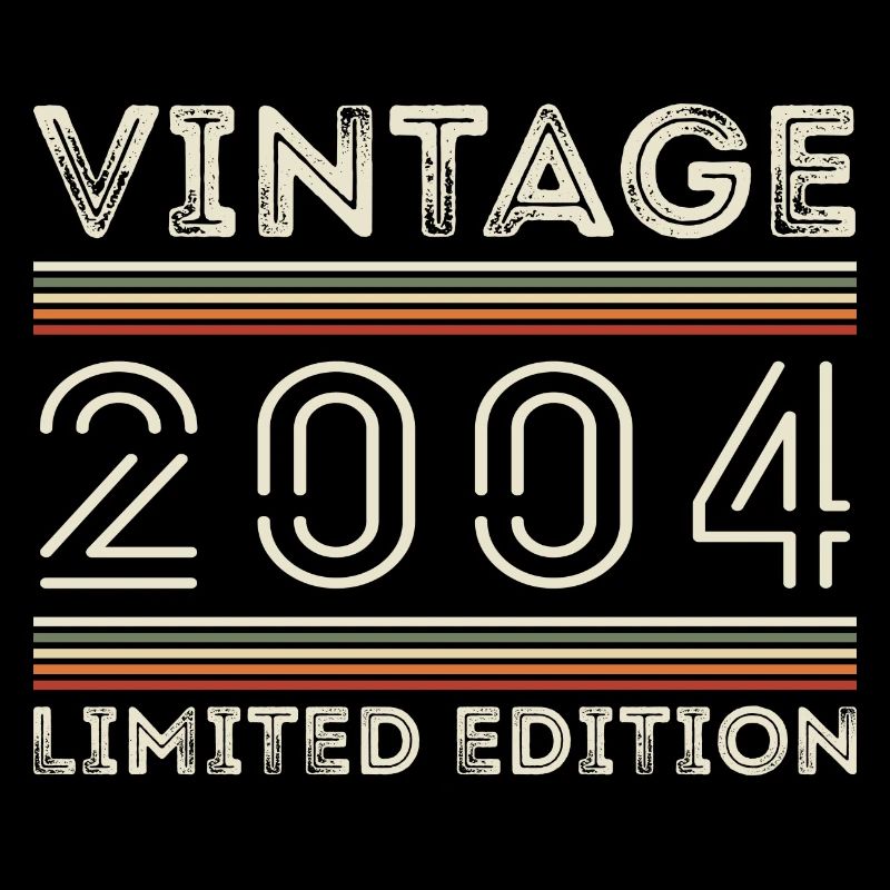Vintage 2004 - Year 2004 Birthday Gift 2004
