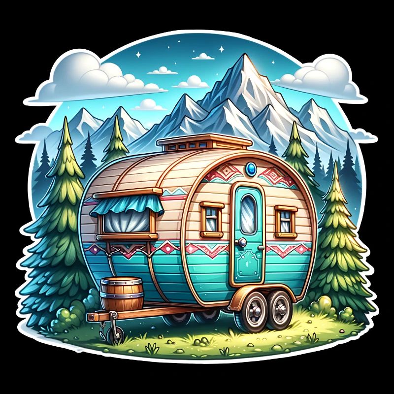 Camping Camper Wohnwagen