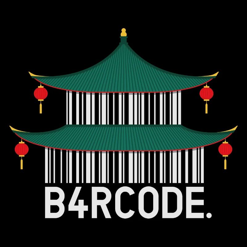 B4RCODE. Chinese Temple