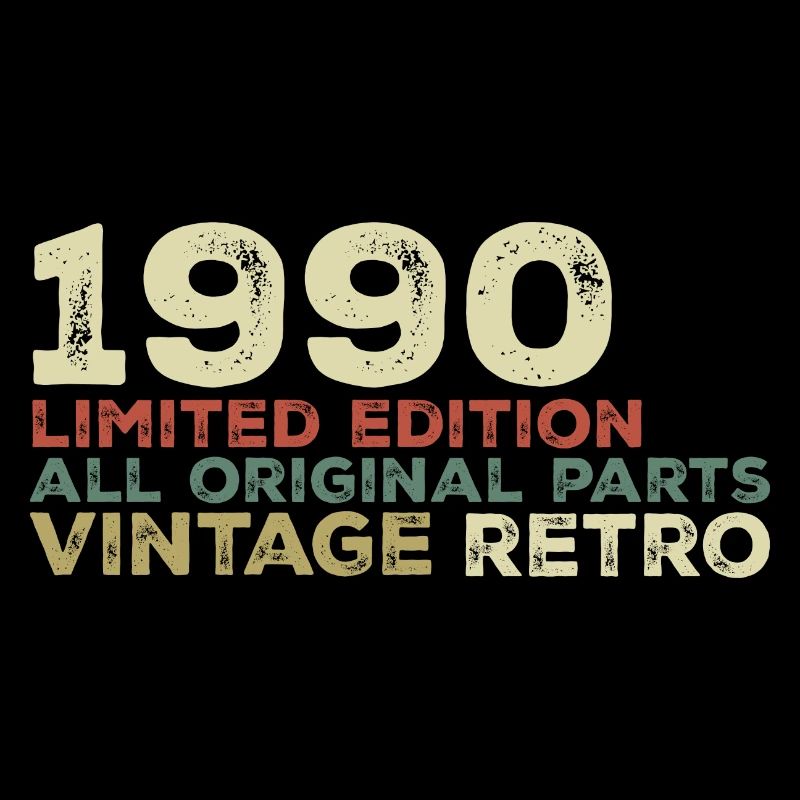 1990 Born Vintage 1990 Retro Geburtstagsgeschenk