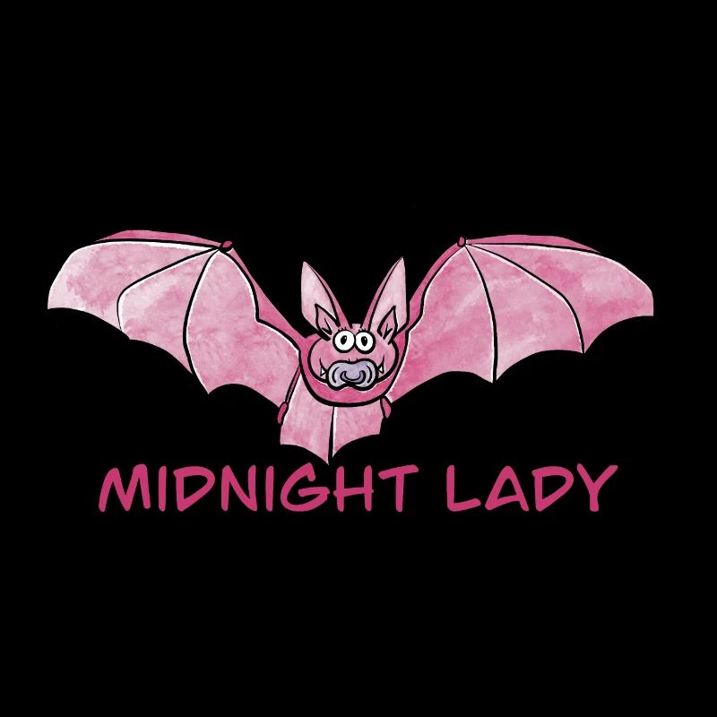 Midnight Lady / Bat / Baby / Gothic / Night