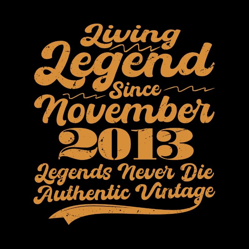 Once upon a time there was a legend. November 2013 Birth