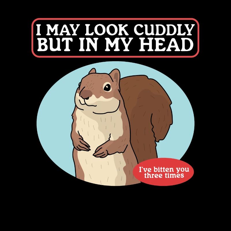 Süßes Eichhörnchen Hörnchen Grauhörnchen Geschenk