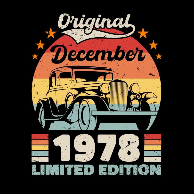 Dezember 1978 Geburtstagsgeschenk Dezember 1978