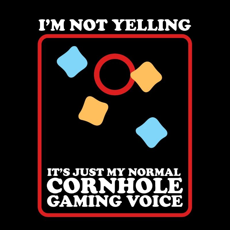 Cornhole Player Bean Bag Blind Hole Gift