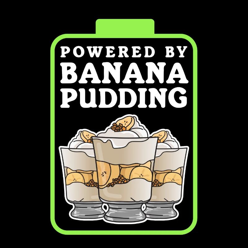 Bananenpudding Bananen - Pudding Geschenk