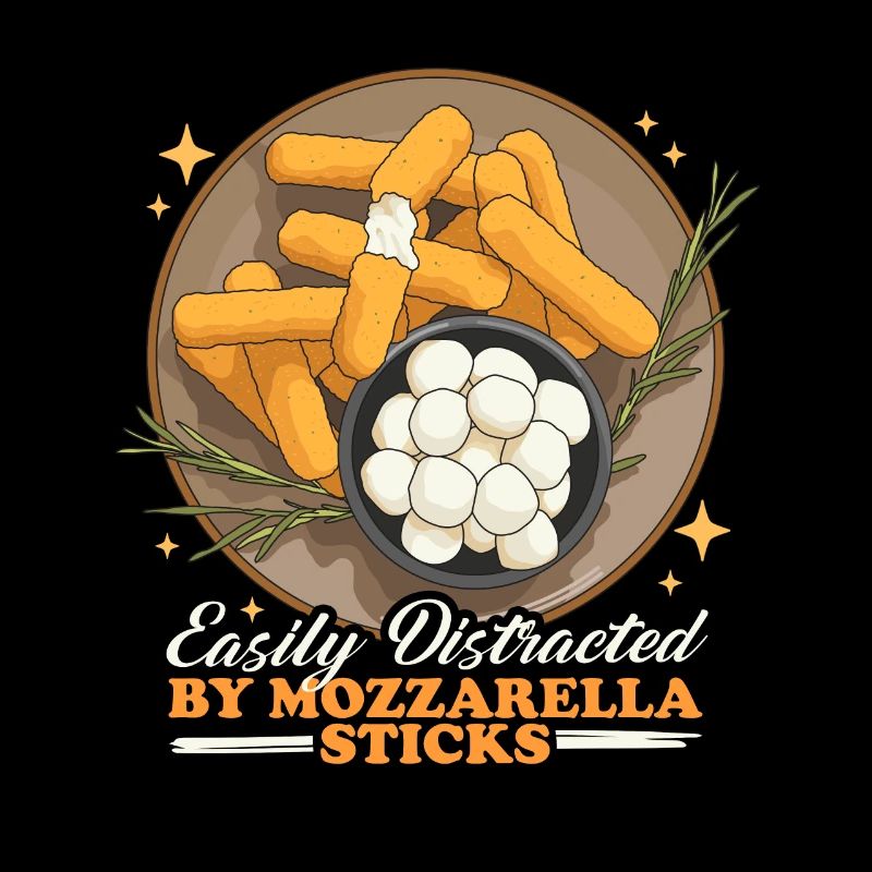 Mozzarella Sticks Käseliebhaber Geschenk