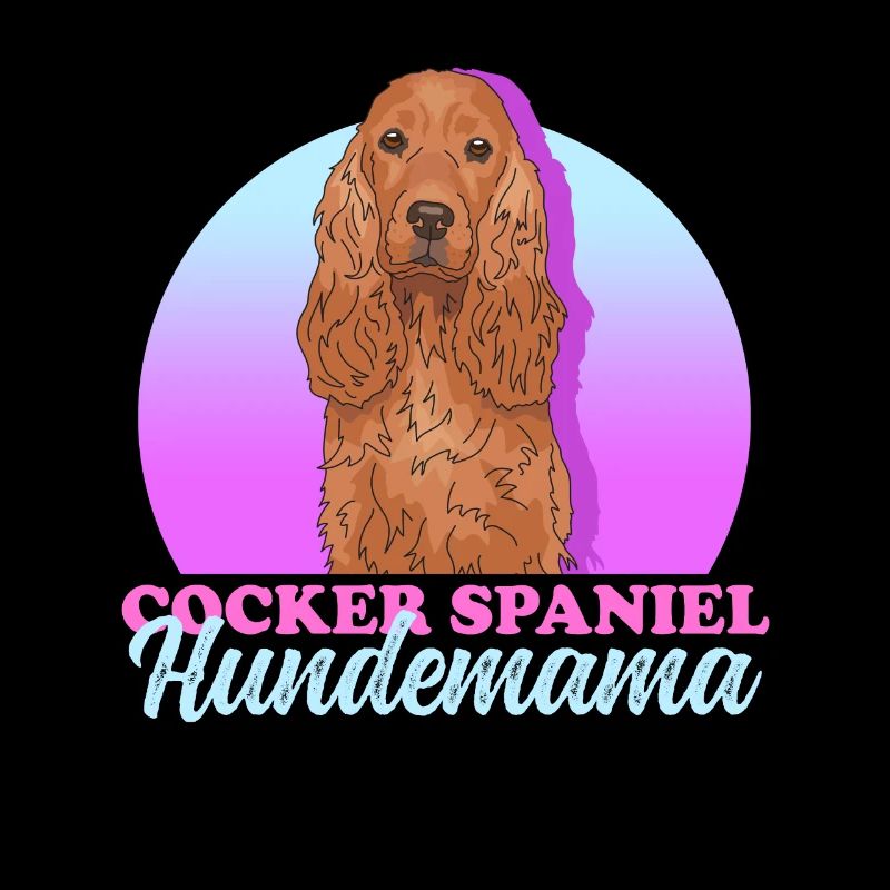 Cocker Spaniel chien maman | Cadeau Cocker Spaniel