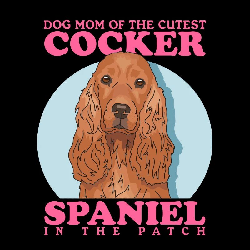 Cocker Spaniel Maman Cocker Spaniel Cadeau