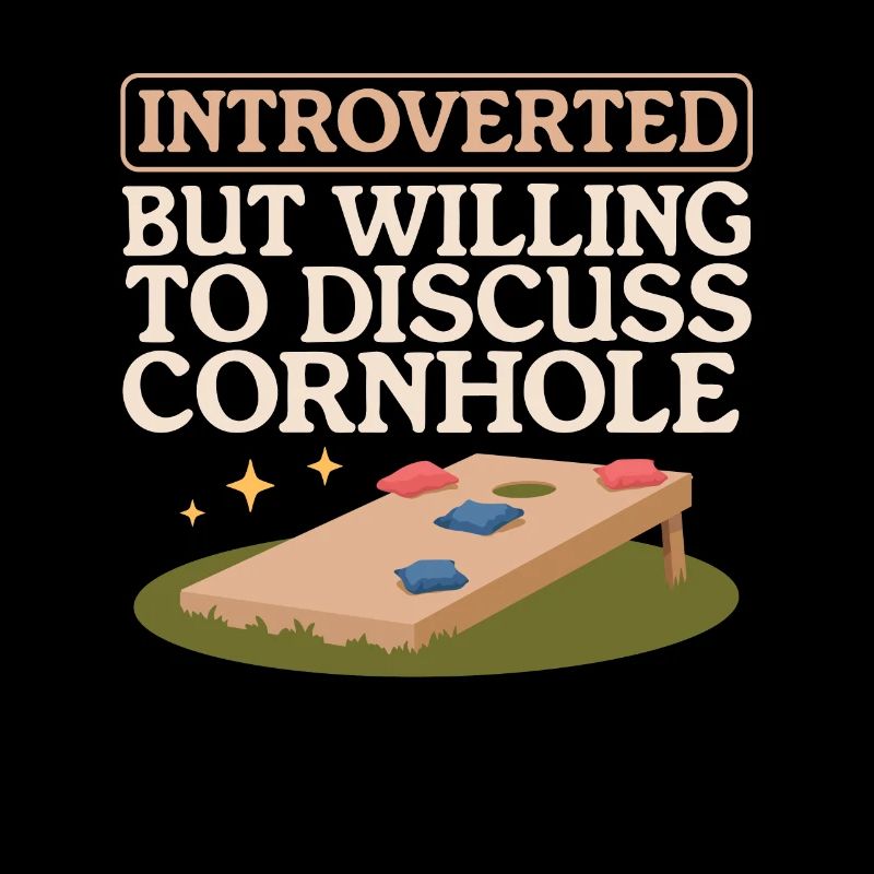 Cornhole Spieler Bean Bag Sackloch Geschenk