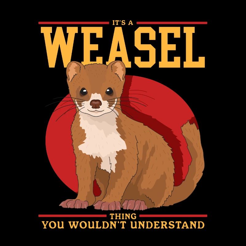 Cadeau de petite belette de souris Weasel