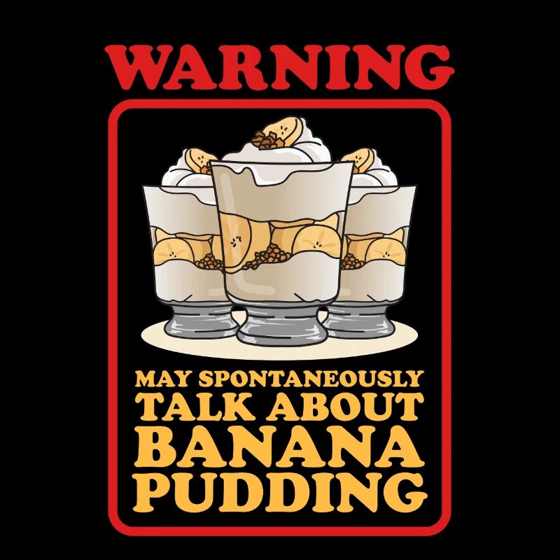 Pudding à la banane Cadeaux de pudding à la banane