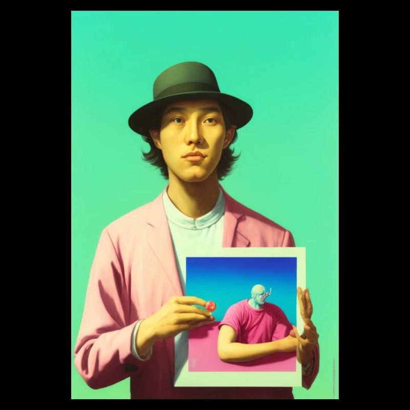 Bubblegum Selfie in Selfie - ARTWORK on LSD